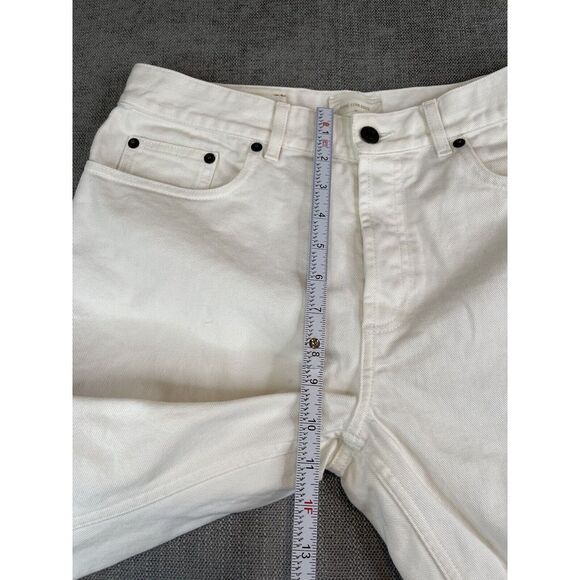 Aime Leon Dore Jeans Mens Straight Fit Denim Natural Ivory Button Fly Sz-32x27 - Picture 6 of 12